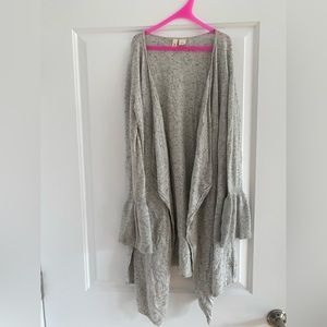 Moth Gray Cardigan Anthropologie